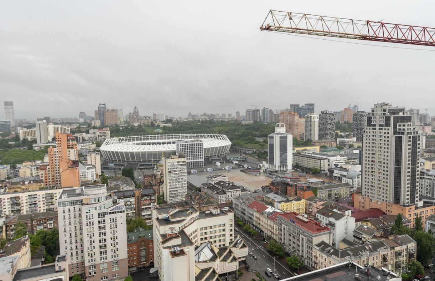 Royal Tower Residence Big VIP Apartment in Center Floor 27 Kiev Buitenkant foto