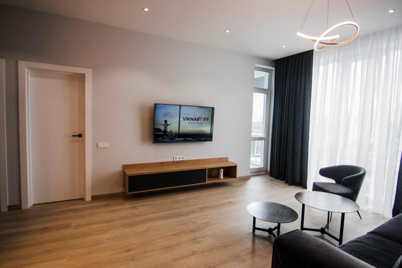 Royal Tower Residence Big VIP Apartment in Center Floor 27 Kiev Buitenkant foto